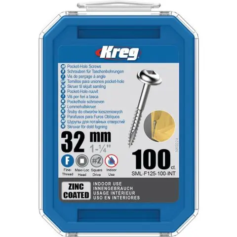 Trygg betalning Kreg SML-F125-100-INT Träskruv